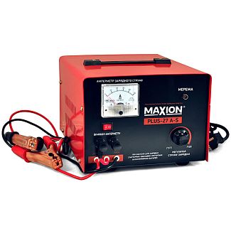 зарядний пристрій для акумулятора 12В 300Ач 27A трансформаторне MAXION