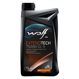 Масло трансмісійне мінеральне 1л 75W-80 API GL-5 Extendtech WOLF