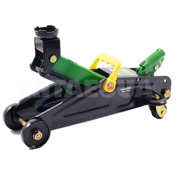 Домкрат гидравлический подкатной до 2т (125мм-305мм) картонная упаковка Winso (171650) - 2