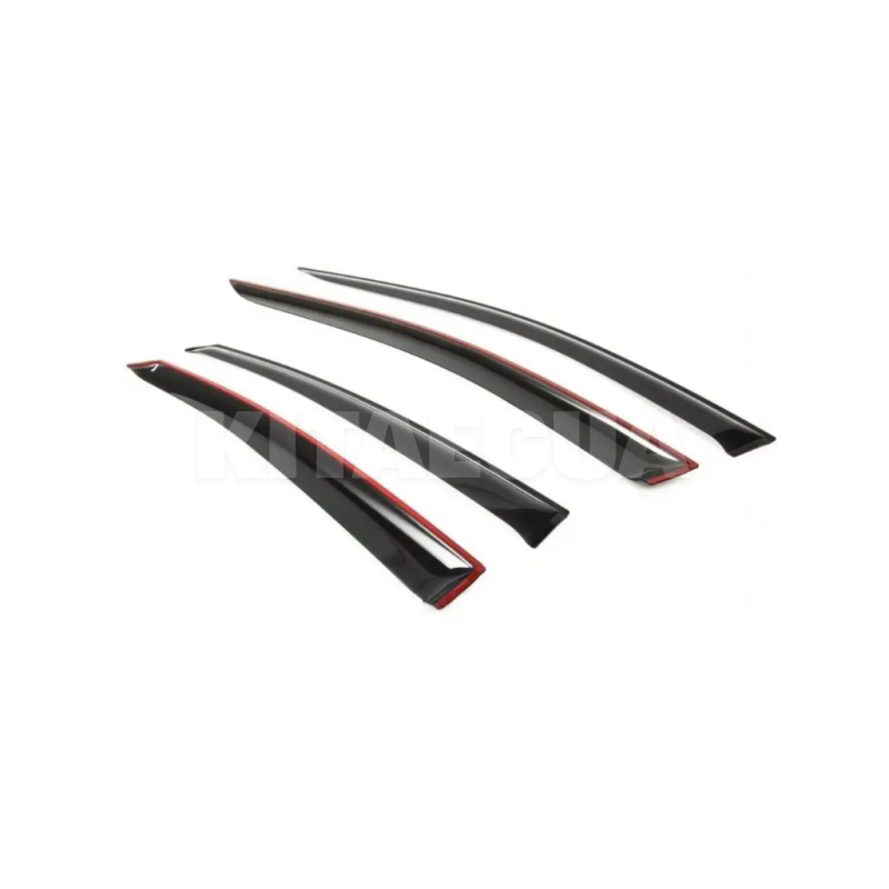 Дефлекторы окон (ветровики) на Geely Emgrand EC7 (2011-2014) 4 шт. AV-TUNING (VG10211)