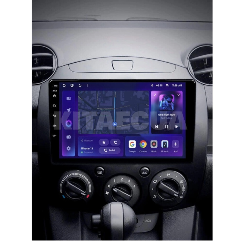 Штатна магнітола MOSS M3 4+32 ГБ 9" Mazda 2 DE 2007-2014 AMS (50128) - 3