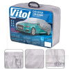 Тент на авто з підкладкою PEVA+PP Cotton 432х165х119 см седан VITOL (CC13401-M)