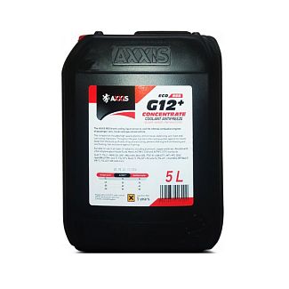 Антифриз-концентрат червоний 5л G12+ -80°С AXXIS