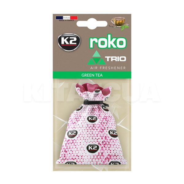 Ароматизатор "зелений чай" 25г мішечок з гранулами Vinci Roko Trio Green Tea K2 (V822T)