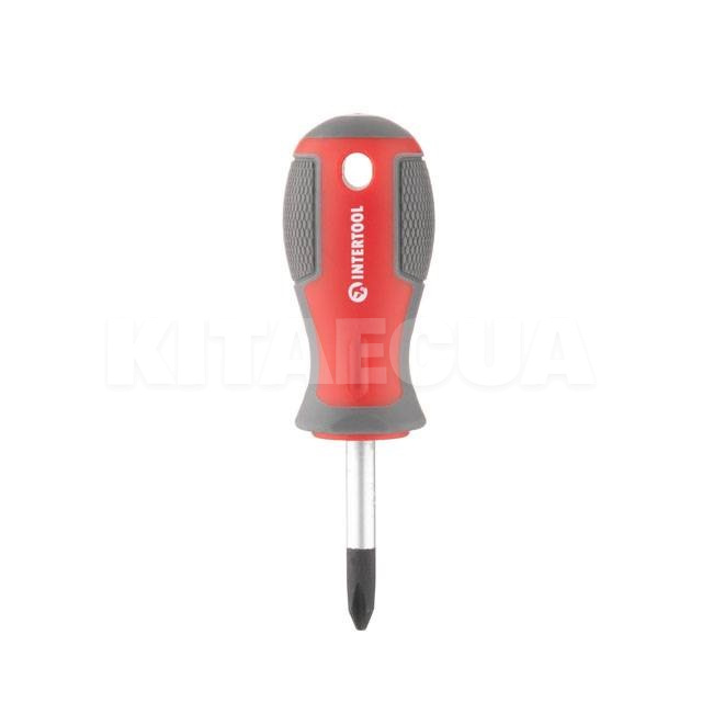 Отвертка крестовая PH2 х 38 мм CR-V Intertool (VT-3319) - 2