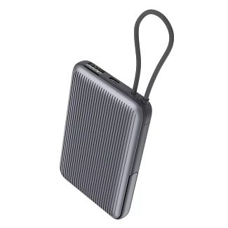 Портативная зарядная батарея Moon Rock 2in1 10000 мАч 22.5W серый PROOVE