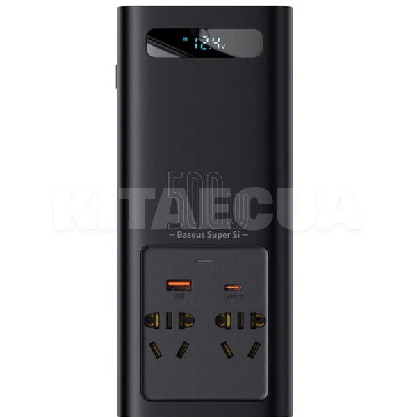 Автомобильный инвертор 12-220В 500Вт BASEUS (CGNB000101) - 2