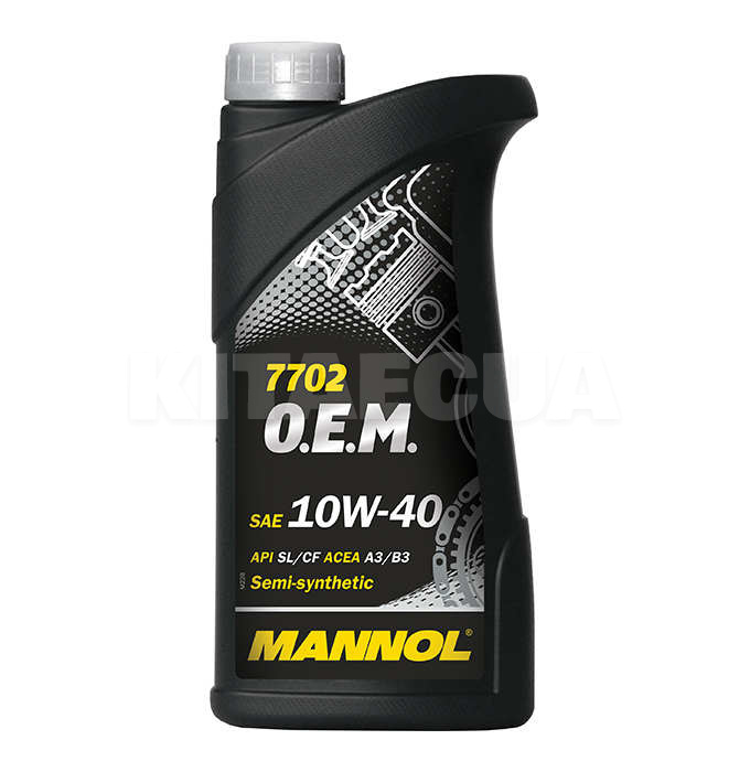 Масло моторное полусинтетическое 1л 10W-40 O.E.M. for/Opel/GM Mannol (MN7702-1) - 3
