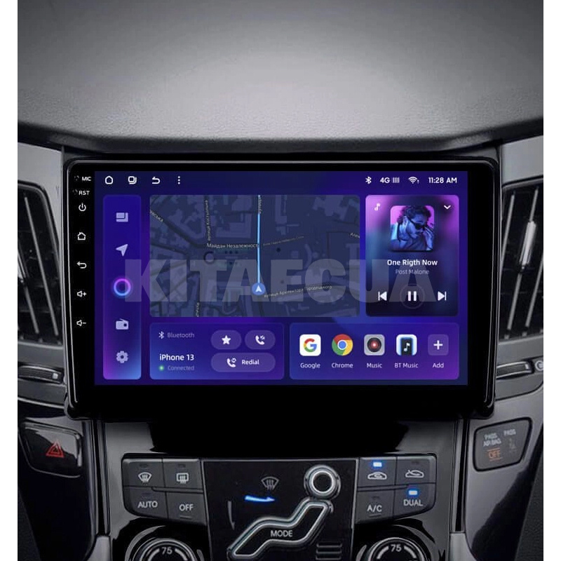 Штатна магнітола MOSS M2 4+32 Gb 9" Hyundai Sonata 6 YF 2009-2014 (A) AMS (49149) - 2