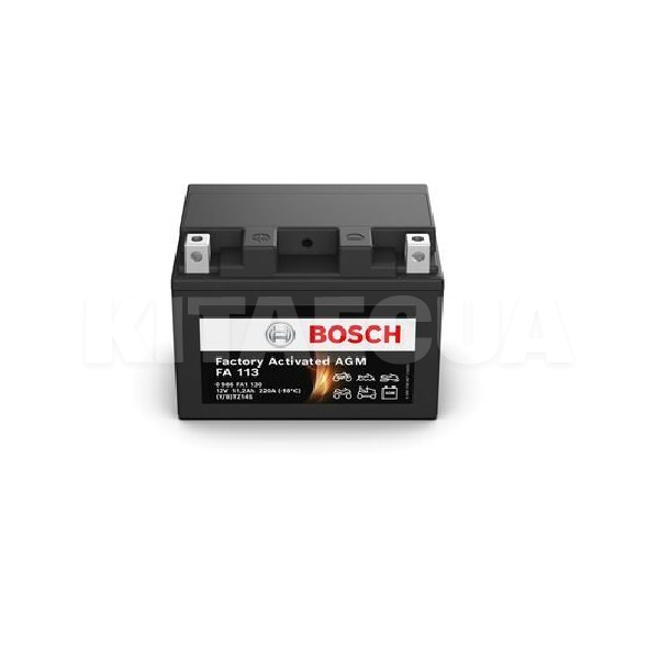 Мото аккумулятор 11Ач 210А "+" слева BOSCH (BO 0986FA1270)
