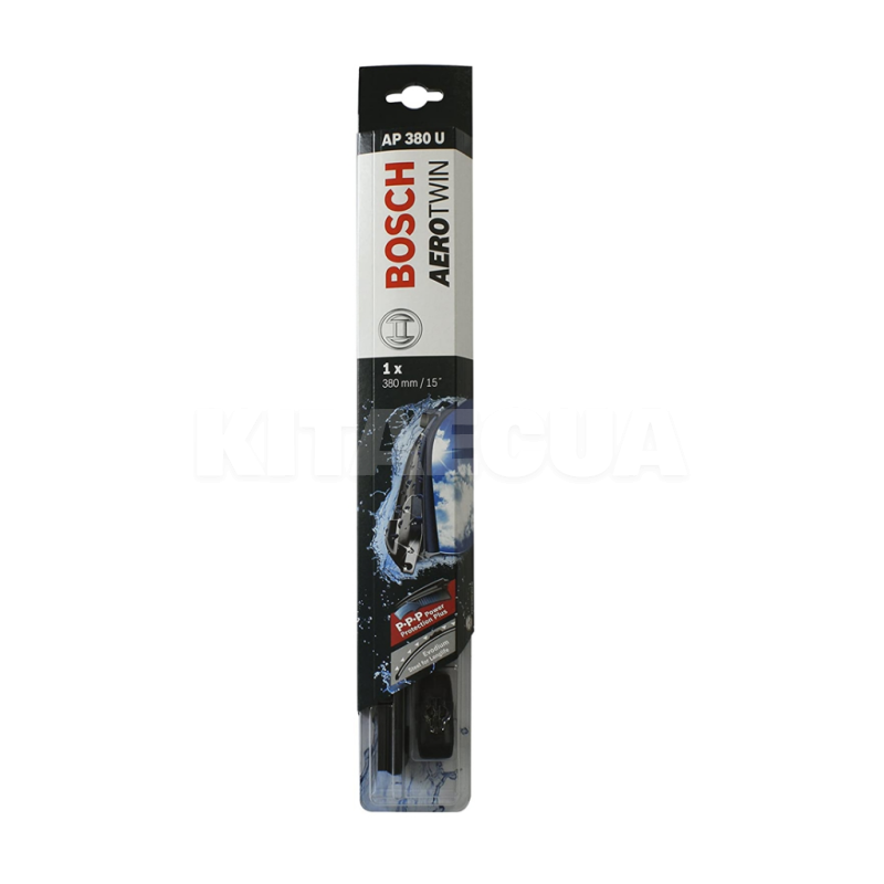 Щетка стеклоочистителя (дворник) 380мм бескаркасная Bosch (3 397 006 942)