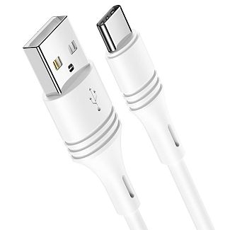 Кабель USB - Type-C 3A BX43 1м белый BOROFONE
