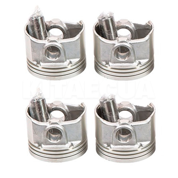 Поршни двигателя +0.25 (с пальцами) 4шт 1.6L 7 SEVEN PARTS на Chery AMULET (480EF-1004020BA)