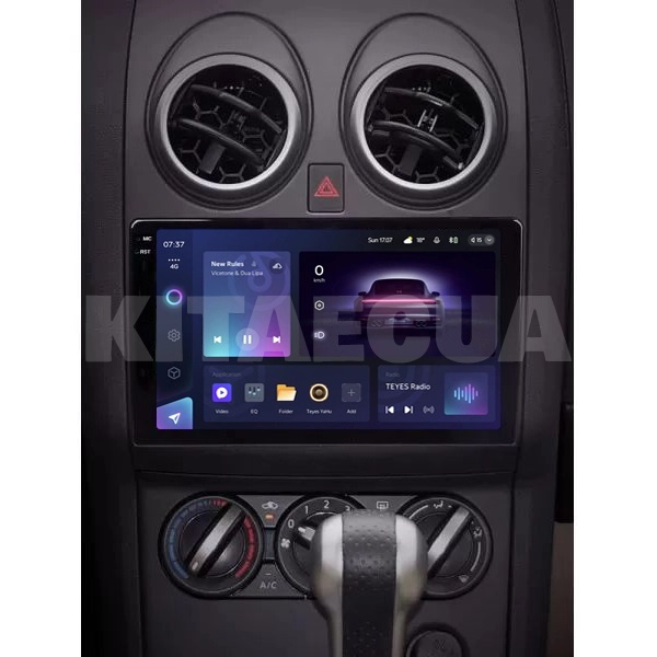 Штатна магнітола CC3 2k 4+32Gb 9" Nissan Qashqai 1 J10 2006-2013 (F1) Teyes (36381) - 2