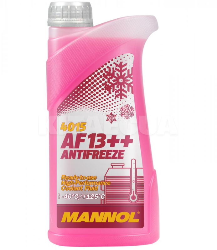 Антифриз красный 1л AF13++ -40°C Mannol (MN4015-1)