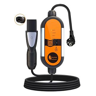 Зарядка Tesla 3 3.7 кВт 16А 1-фаза Type Tesla (американське авто) Leaping Fox FEYREE