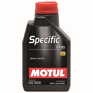 Масло моторное синтетическое 1л 5W-30 SPECIFIC 0720 MOTUL