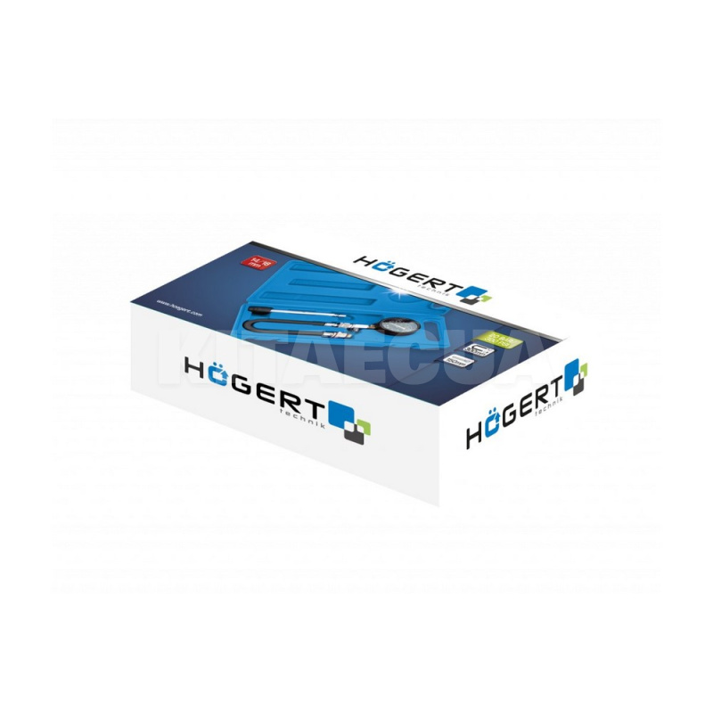 Компрессометр бензиновый (наб. 2 предмета) HOGERT (HT8G411-HOGERT) - 2