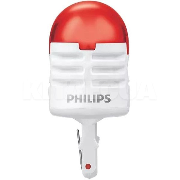 LED лампа для авто Ultinon Pro3000 W3x16d 1.7W red (комплект) PHILIPS (11065U30RB2) - 2