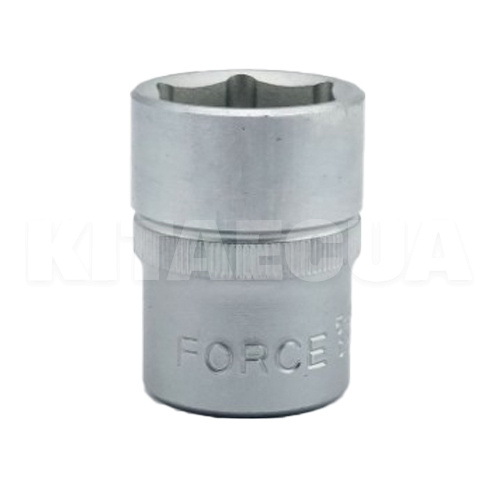 Головка торцева 6-гранна 21 мм 1/2" 38 мм FORCE (FOR 54521)