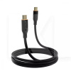 Кабель Type-C Type-C 60W 1м Jelly Silicone чорний PROOVE (492010001)
