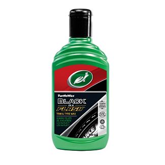 Полироль гелеобразный с воском 300мл "черная молния" Black in a Flash Turtle Wax