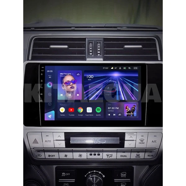 Штатна магнітола CC3 4+32 Gb 10" Toyota Land Cruiser Prado 150 2018-2020 Teyes (47132) - 2