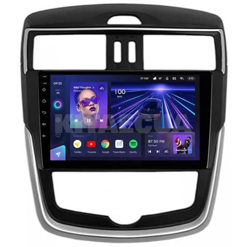 Штатна магнітола CC3L 4+64 Gb 9" Nissan TIIDA 2016-2020 AT AC Teyes (57099)