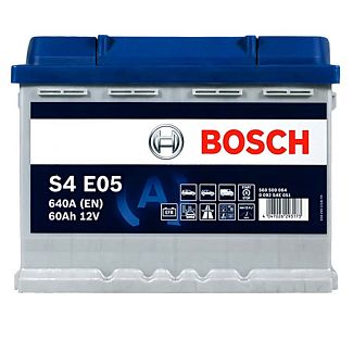 Аккумулятор автомобильный 60Ah 640A "+" справа Bosch