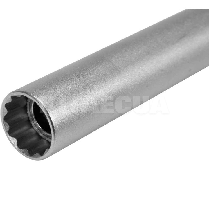 Головка свічкова 12-гранна 14 мм 3/8" 250 мм YATO (YT-38521) - 2