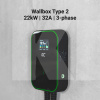 Зарядка для электромобиля 22 кВт 32A 3-фазы Type 2 (европейское авто) PowerBox Green Cell на AUDI e-tron (EV14)
