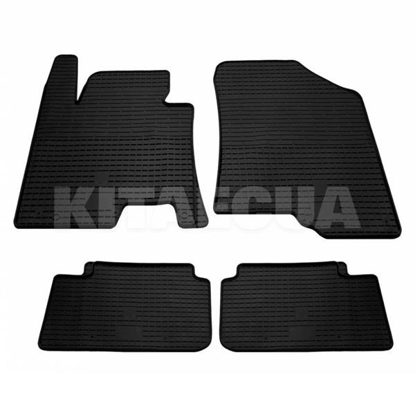 Резиновый коврик передний правый Kia Ceed II (2012-2018) HK клипсы Stingray (1009054 ПП)