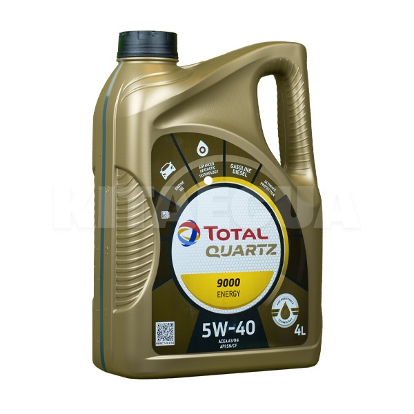 Масло моторне синтетичне 5л 5W-40 Quartz 9000 Energy TOTAL (174189-TOTAL)