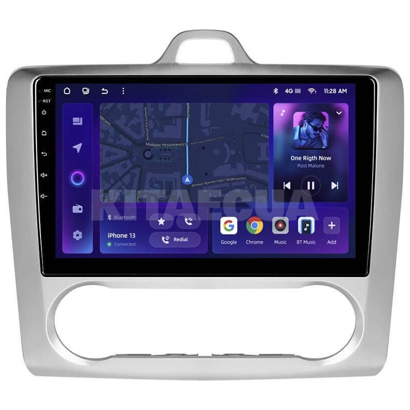Штатна магнітола MOSS M2 4+32 Gb 9" Ford Focus 2 Mk2 2004-2011 (F2) AMS (49051)