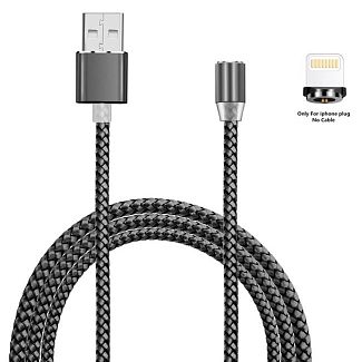 Кабель магнитный USB - Lightning SC-355i 1.2м серый XoKo