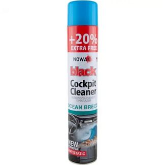 Полироль для пластика "океанский бриз" 750мл Ocean Breeze Black Cockpit Cleaner NOWAX