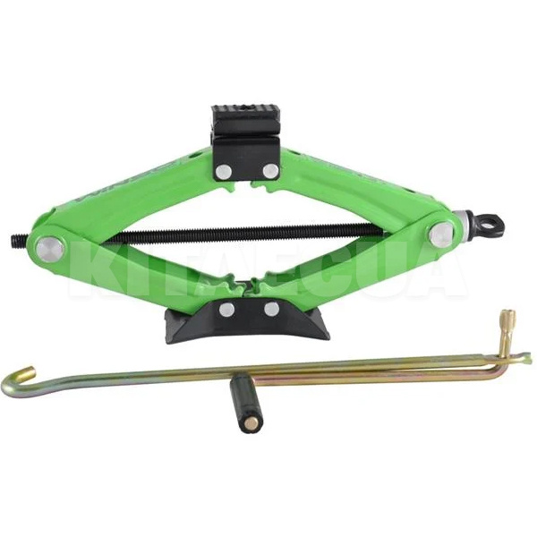 Домкрат механический ромбовидный до 1.2т (100мм-350мм) с резиновой накладкой Winso (121200-Winso)