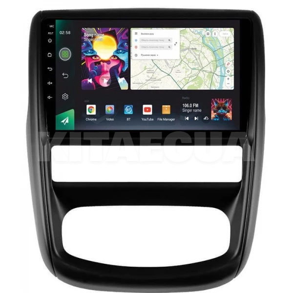 Штатная магнитола PRO 9464 4+64 Gb 9" Renault Duster 1 2010-2015 SIGMA4car (39873)