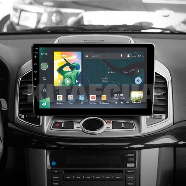Штатна магнітола X10232 2+32 Gb 10" Chevrolet Captiva 1 2011-2016 (L1) SIGMA4car (34017) - 3