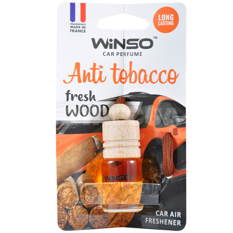 Ароматизатор "антитабак" 4мл Fresh WOOD Anti Tobacco Winso (530290)