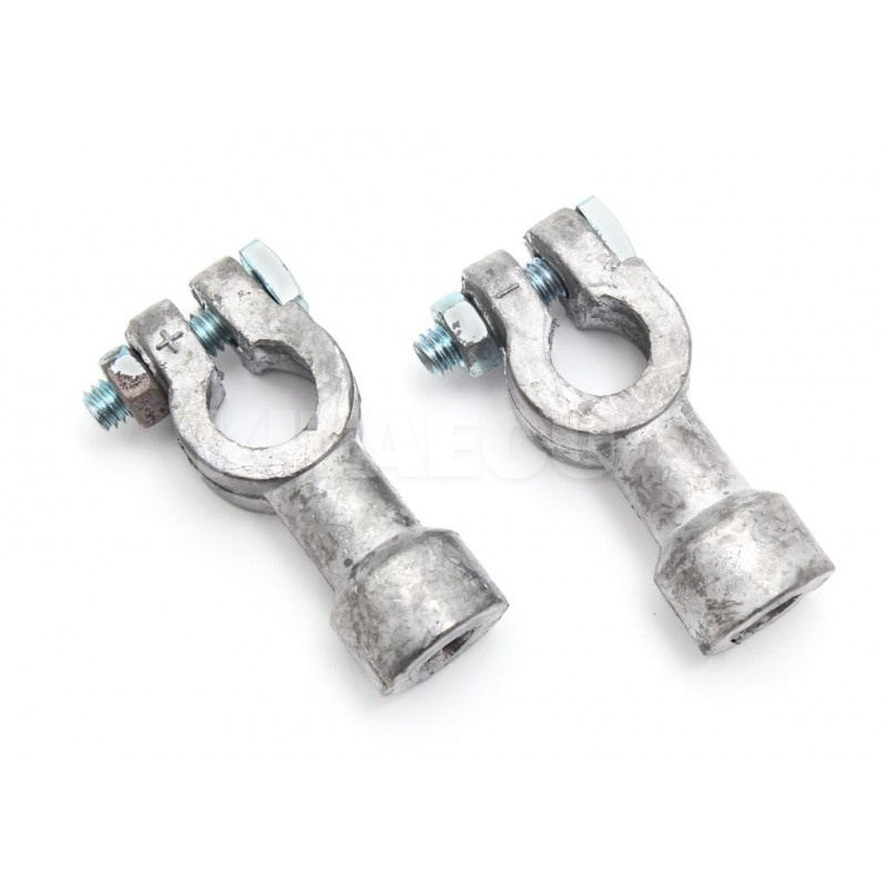 Клеми акумуляторні (-/+) свинцеві (комплект) KING COMPANY (K-50013)