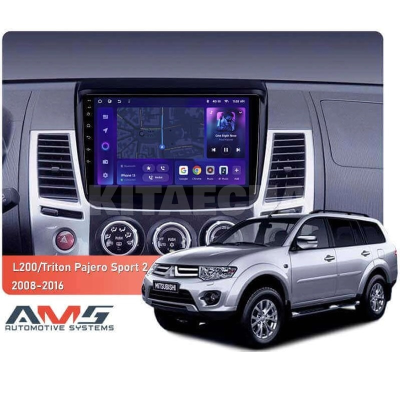 Штатна магнітола MOSS M3 4+32 ГБ 9" Mitsubishi Triton 2008-2016 AMS (50563) - 2