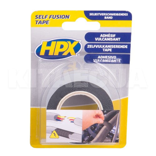 Вулканизирующая изолента для электрических кабелей, шлангов 3 м х 25 мм HPX (HPX SF2503)