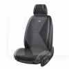 Накидка на передні сидіння чорна з підголівником 2 шт. Monte Carlo BELTEX (BX81150)