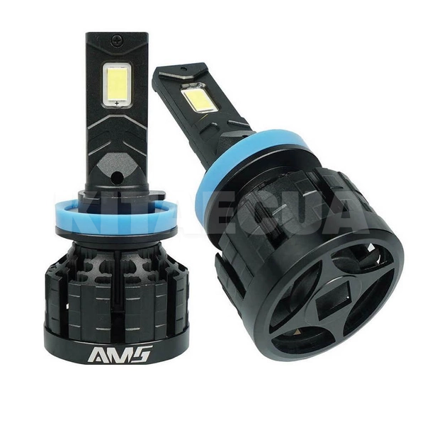LED лампа для авто H11 65W 5500K AMS (20345)