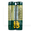 Батарейка цилиндрическая марганцево-цинковая AAA 1,5 В 2 шт. в пленке GREENCELL GP (4891199000454)