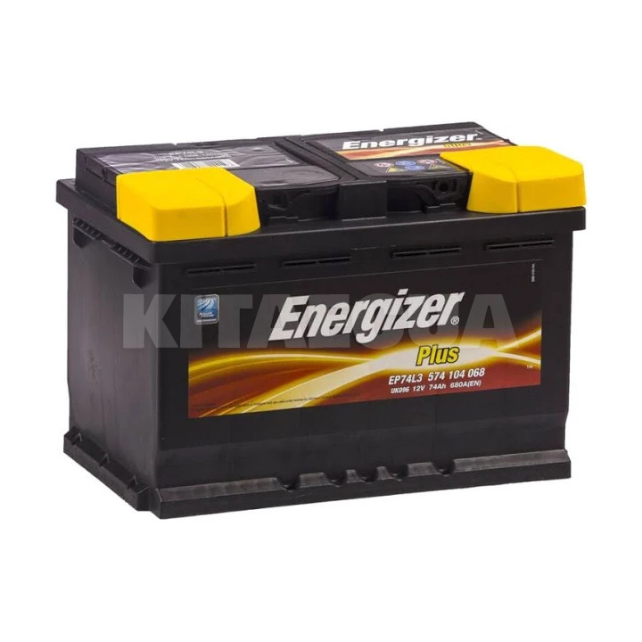 Аккумулятор автомобильный 74Ah 680А "+" справа Energizer (574 104 068)