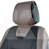 Чехлы на сиденья коринево-черные с подголовником 3D Montana BELTEX (BX87120)