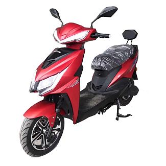 Электроскутер LEON 75 км 2500 Вт красный FORTE