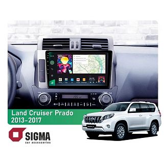 Штатна магнітола PRO 10464 4+64 Gb 10 Toyota Land Cruiser Prado 150 2013-2017 SIGMA4car